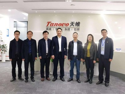 院領(lǐng)導(dǎo)帶隊(duì)赴中檢天帷調(diào)研交流，深化校企合作共促網(wǎng)安人才發(fā)展